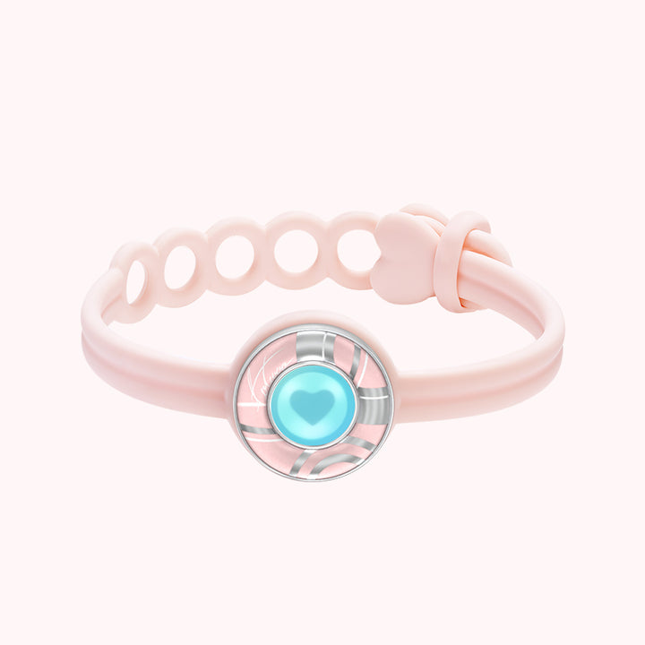 Pulsera Candy Wave Touch individual (rubor melocotón)