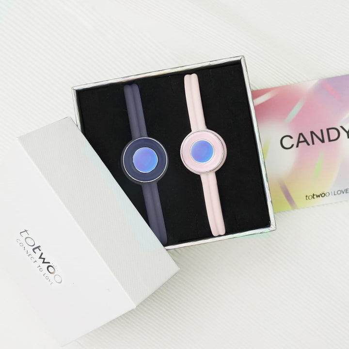Candy Original Touch Armbänder (Tiefblau + Rosa)