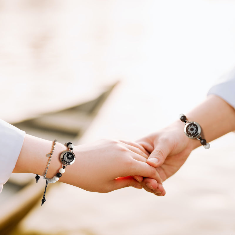 Couple's Bracelets | Matching His & Hers Relationship Wrist Jewelry –  Rastaclat