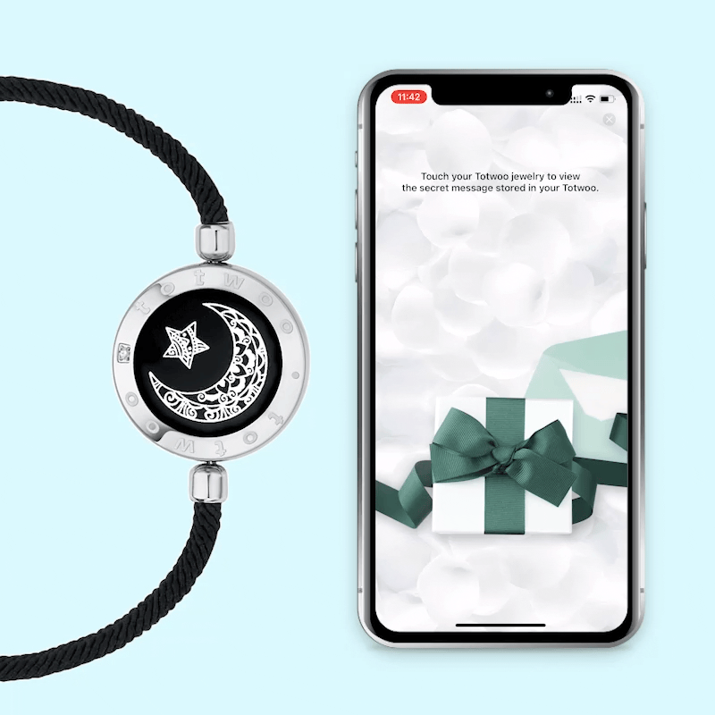 Moon&Moon Touch-Armbänder mit Mailänder Kordel (Schwarz+Schwarz) – totwoo