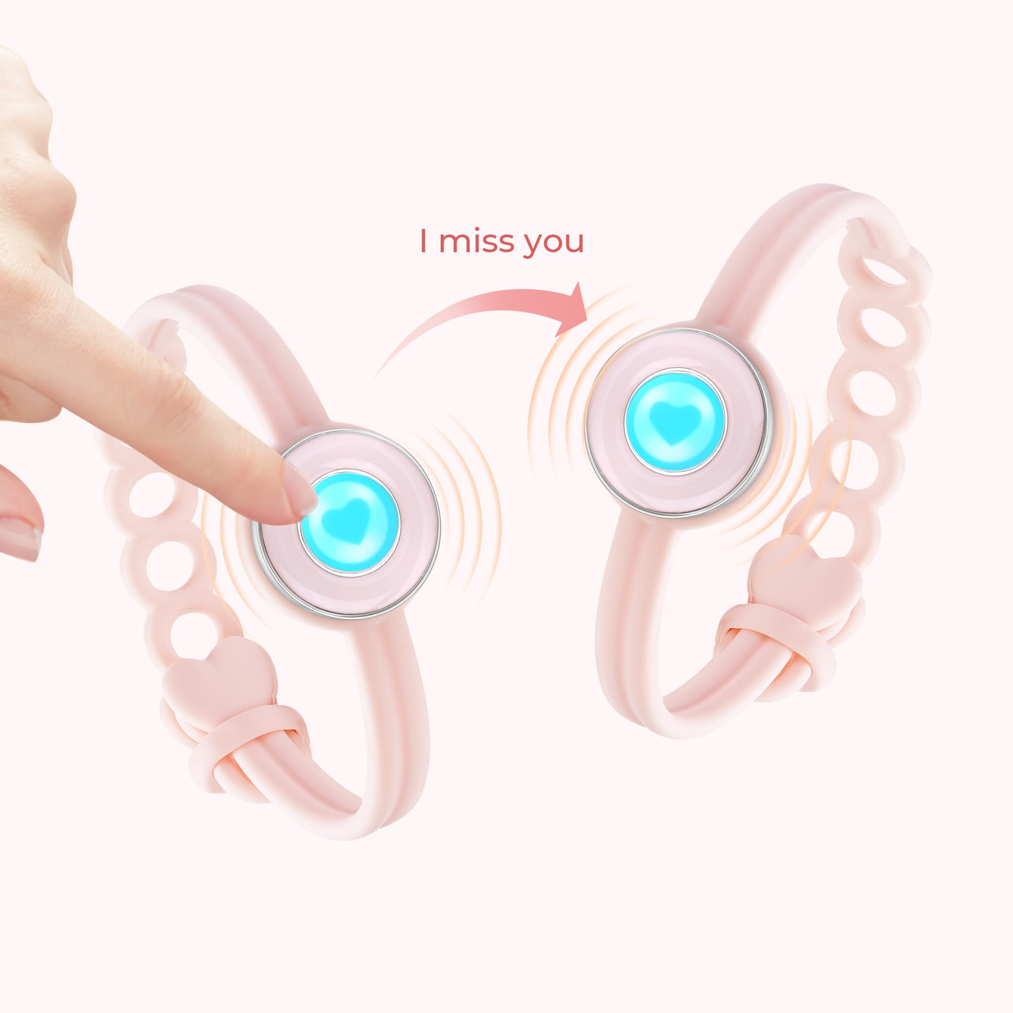 Long Distance Relationship Gifts Bracelets That Vibrate 2024 | favors.com