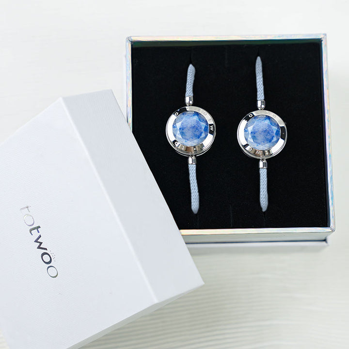 Azure Dream Touch Bracelets with Blue Aventurine