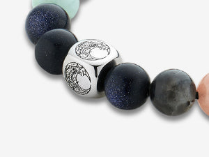 Pulseras con cuentas de piedras Planet Universe