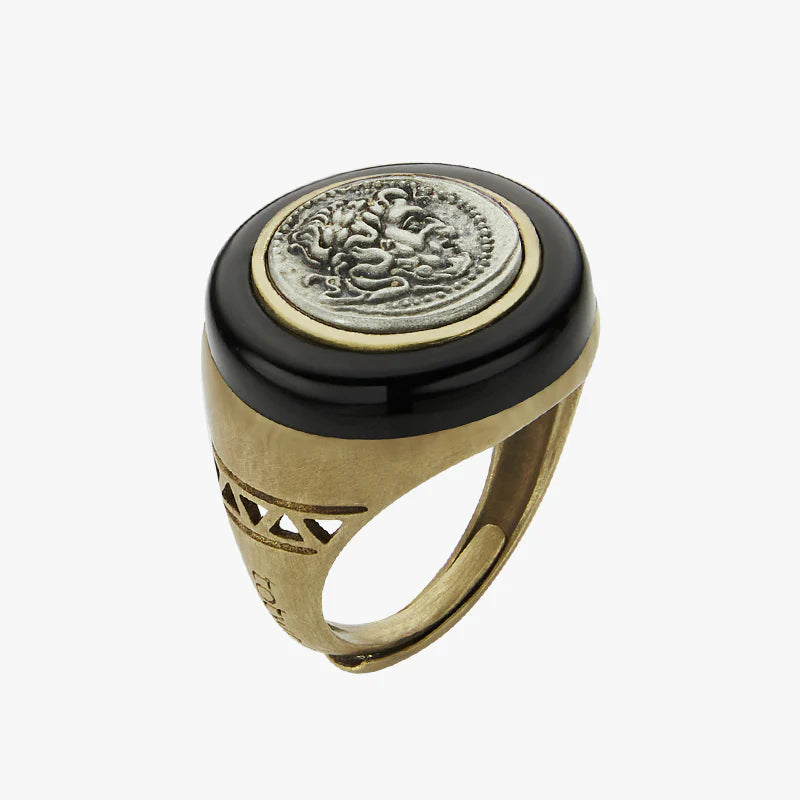 totwoo MEET Zeus Greek Coin Smart Ring