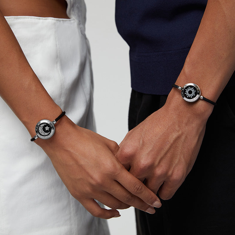 Sun&Moon Smart Bracelets mit Milan Rope Set für zwei Personen