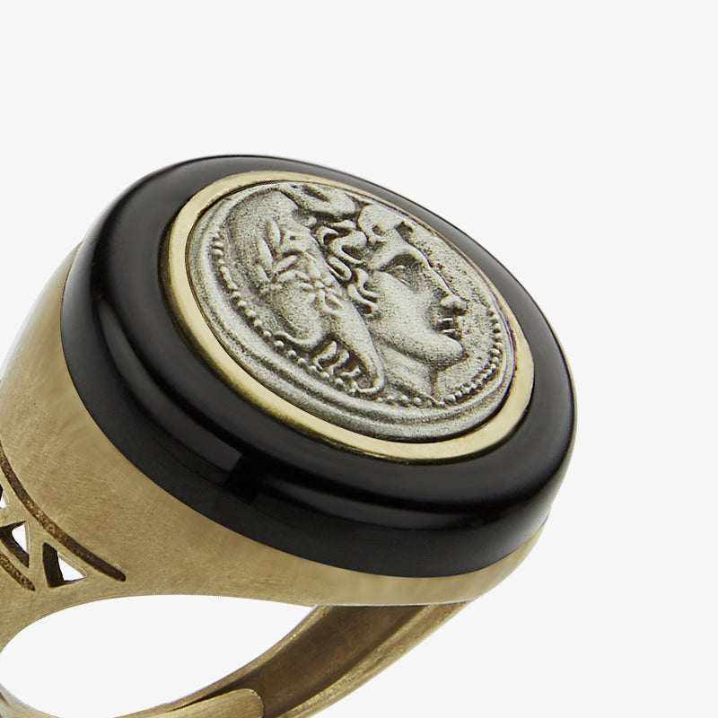 totwoo MEET Venus Smart Ring mit griechischer Münze
