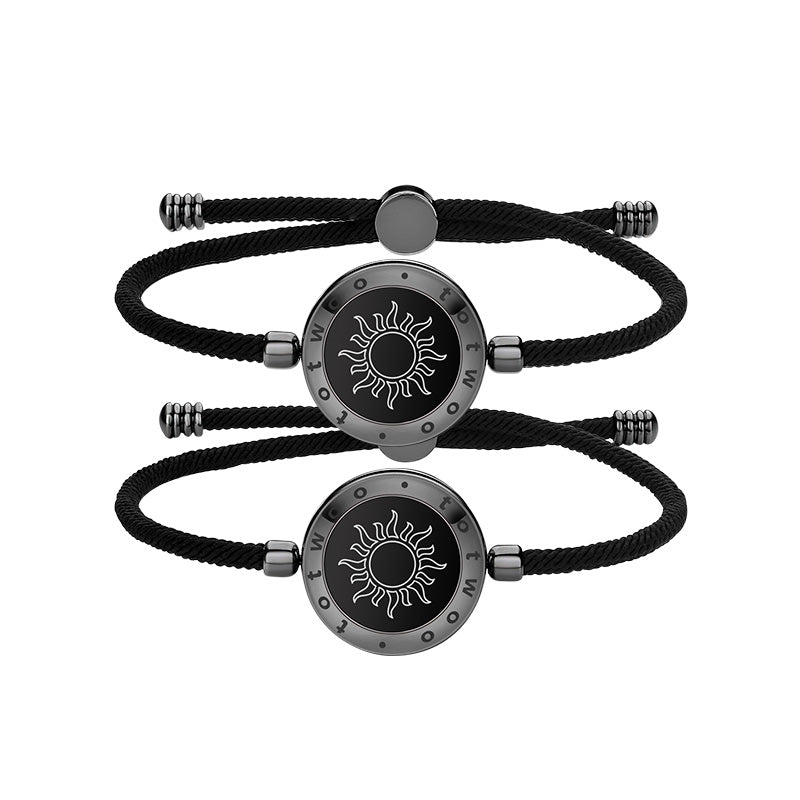 Sun&Moon Smart Bracelets mit Milan Rope Set für zwei Personen