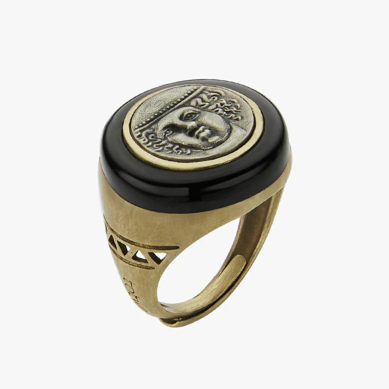 totwoo INCONTRA Hermes Moneta greca Smart Ring
