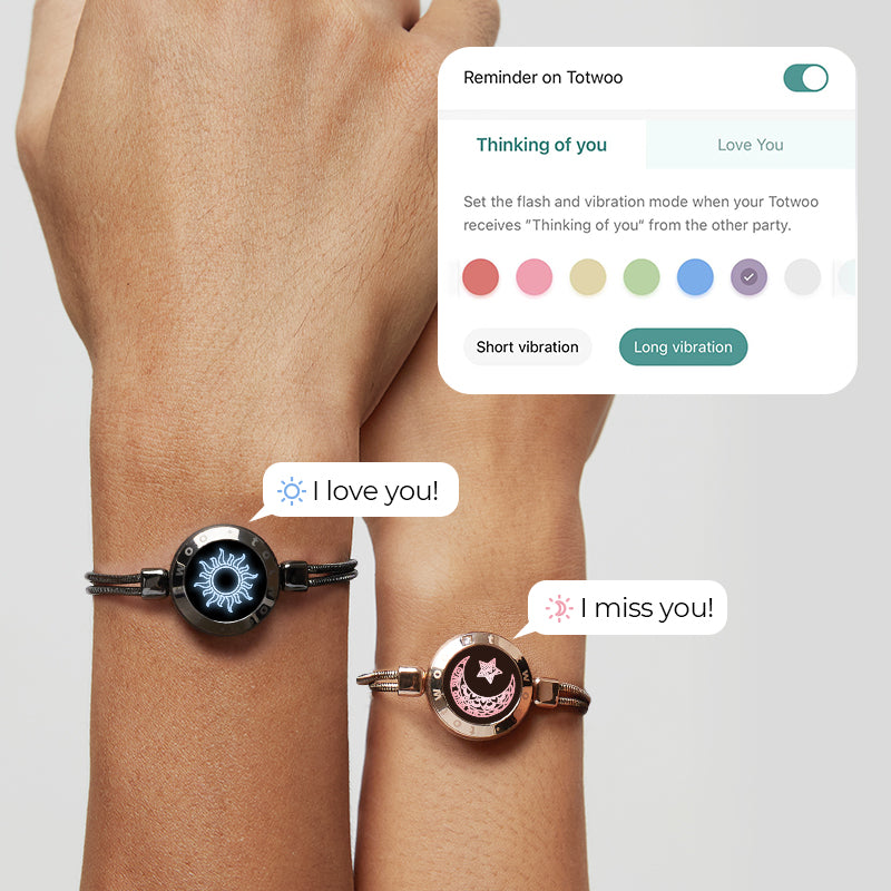 How electronic bracelets are helping long-distance couples feel each  other's 'touch' when they're apart